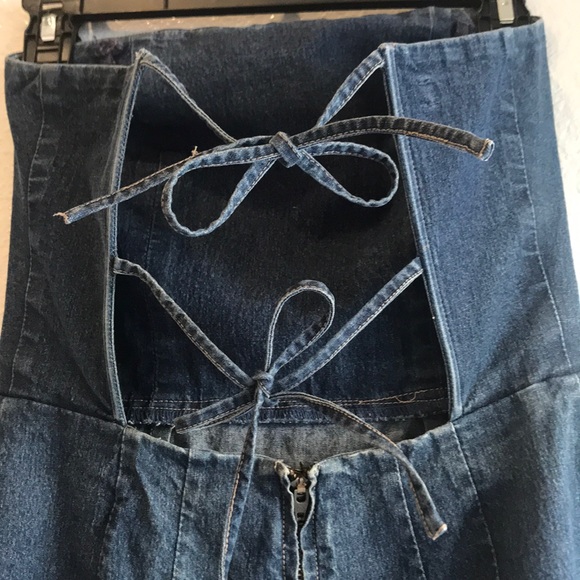 American Eagle size 2 denim dress - Picture 3 of 6